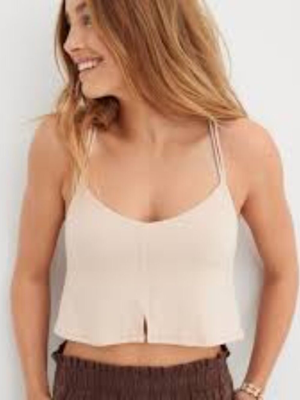 NWT: Aerie Ribbed Crop Top Bralette